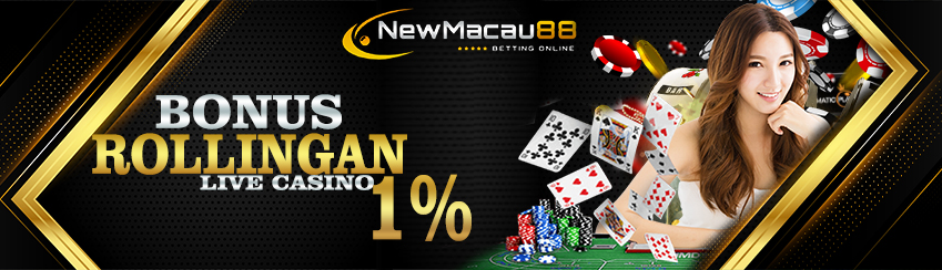 Bonus Rollingan 1% Live Casino